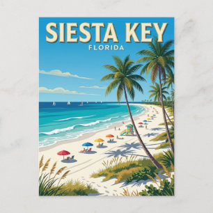 Siesta Key Beach Florida Postkarte