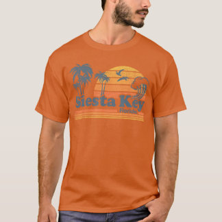 Siesta Key Beach Florida Vintage Spring Break Vaca T-Shirt