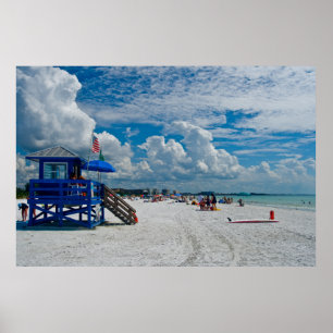Siesta Key Beach Poster