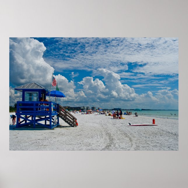 Siesta Key Beach Poster (Vorne)