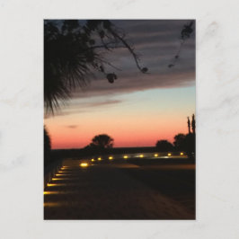 Siesta Key Beach Sunset Postkarte