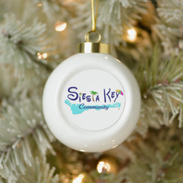 Siesta Key Community Ornament mit Baumdesign