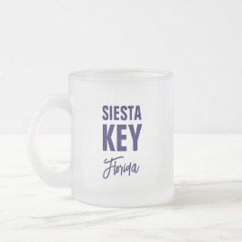 Siesta Key Florida Coffee Mug Mattglastasse
