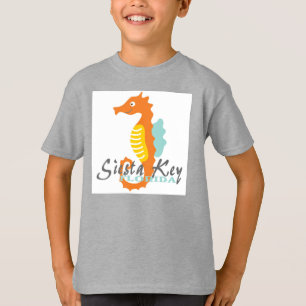 Siesta Key Florida Jungen Seashorn Tee