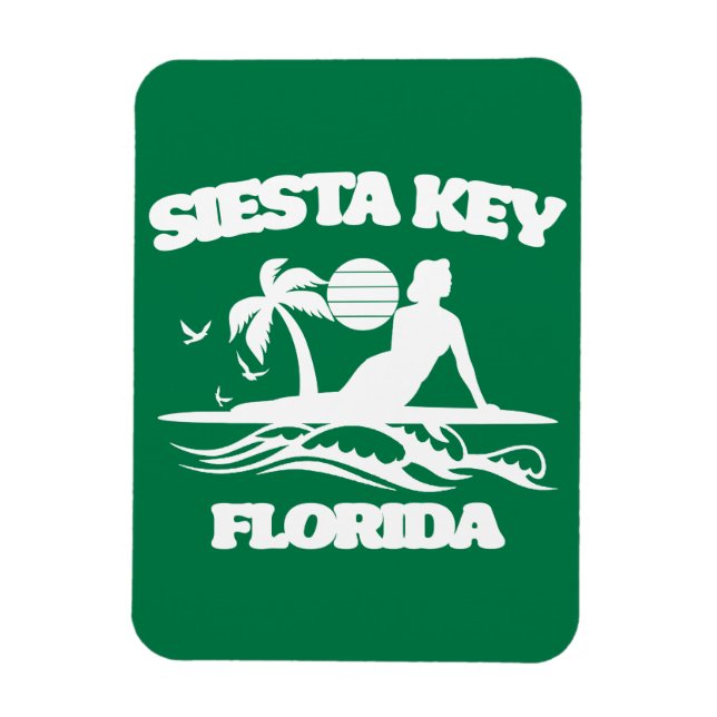 Siesta Key Florida Magnet (Vertikal)