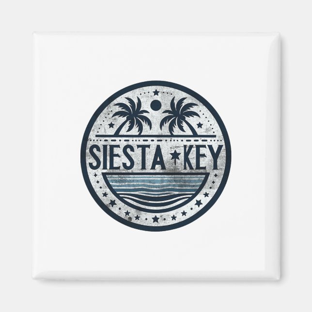 Siesta Key Florida Siesta Beach Fl Beach Strände Magnet (Vorne)