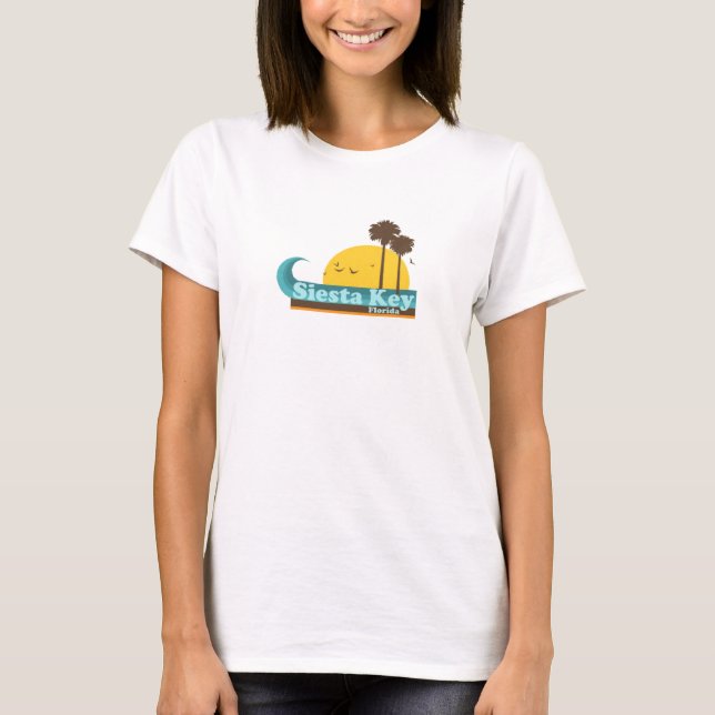 Siesta Key. T-Shirt (Vorderseite)