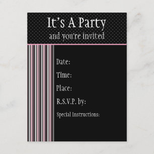 Siesta-Motel-Einladung Einladung