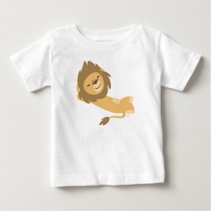 Siesta! Niedlich Cartoon Lion Baby T - Shirt