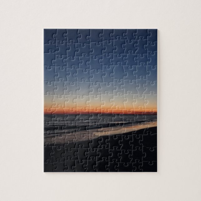 Siesta-Schlüsselstrand-Sonnenuntergang Puzzle (Vertikal)