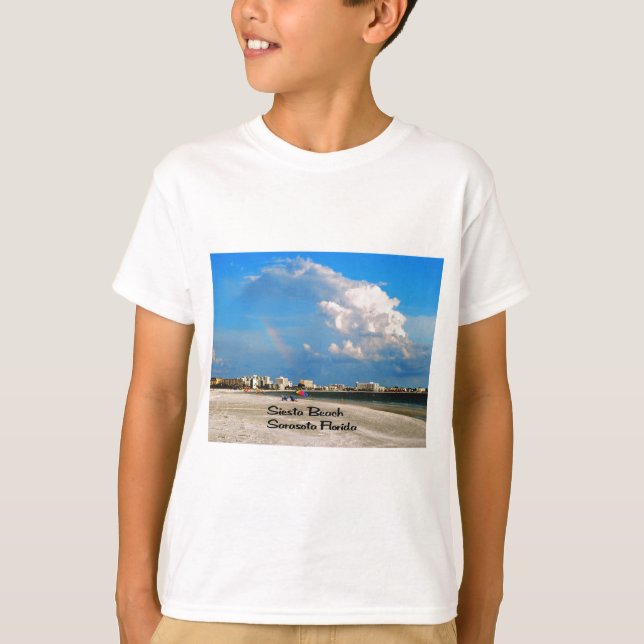 Siesta-Schlüsselstrand T-Shirt (Vorderseite)