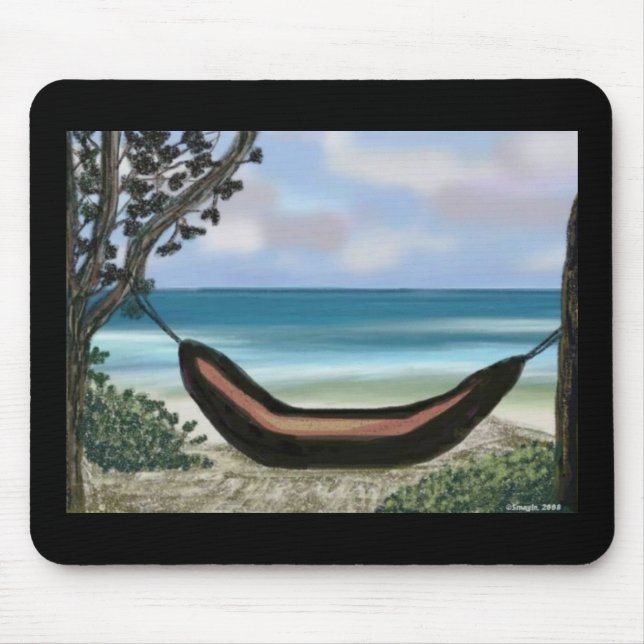 Siesta-Zeit Mousepad (Vorne)