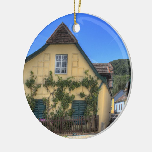 Sievering Vienna Austria Keramik Ornament (Links)