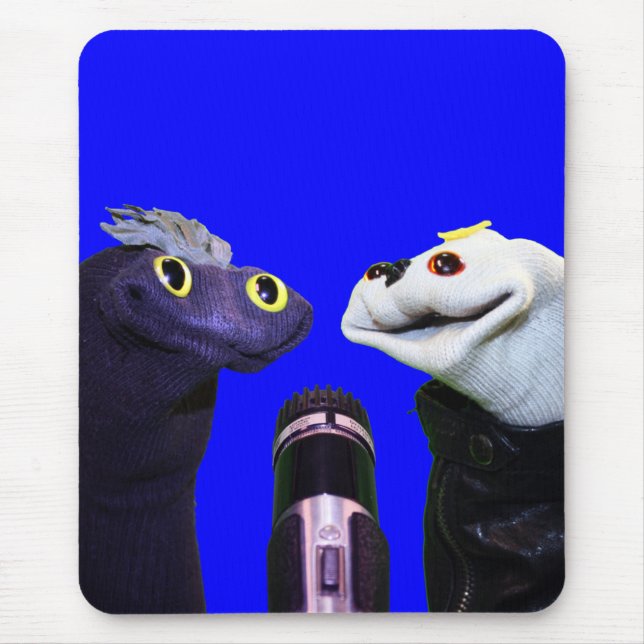 Sifl und Olly Mousepad (vertikal) (Vorne)