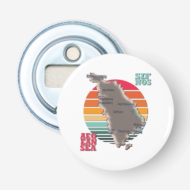 Sifnos, Griechenland Flaschenöffner (Vorderseite)