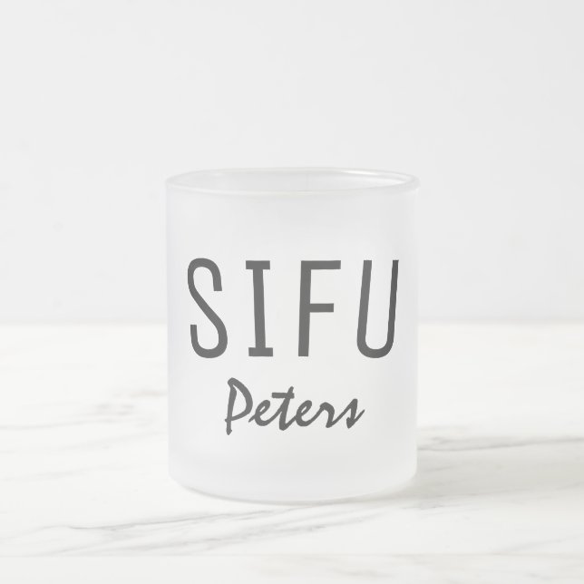 Sifu Mattglastasse (Mittel)
