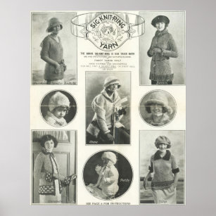 Sig-Strick-Ringgarn 1923 Poster