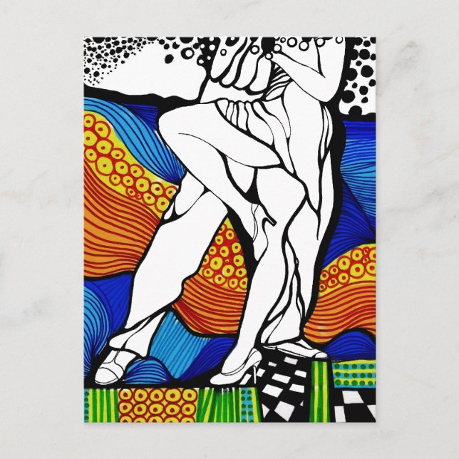 Siga el Baile Postkarte (Vorderseite)