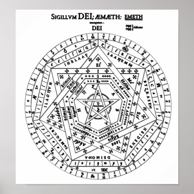 Siggilum Dei Ameth Poster (Vorne)