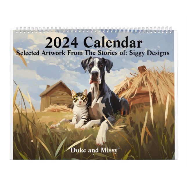 "Siggy Design 2024 Calendar" Kalender (Titelbild)