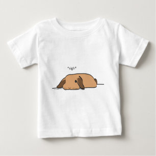 SIGHING SCHMIERÖLNIEDERDRUCK BABY T-SHIRT