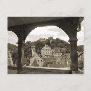 Sighisoara, Aussicht auf die Stadt Postkarte