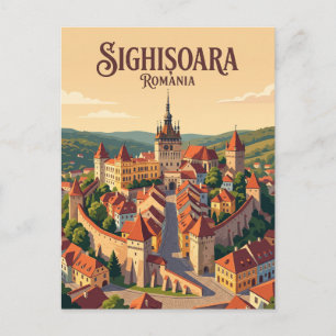 Sighisoara, Rumänien Postkarte