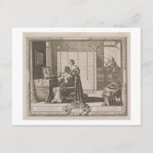 Sight, vom Künstler eingraviert, c.1630-40 (Gravin Postkarte