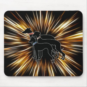 Sighthound Trio Silhouetten V1 Mousepad
