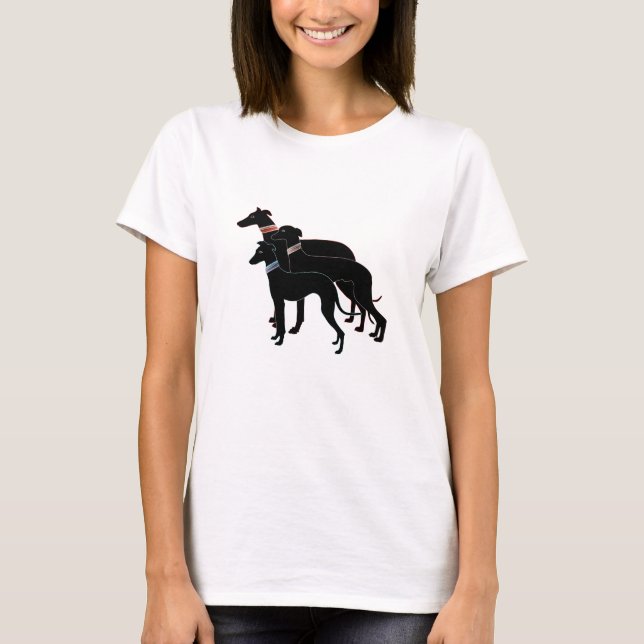 Sighthound Trio T-Shirt (Vorderseite)
