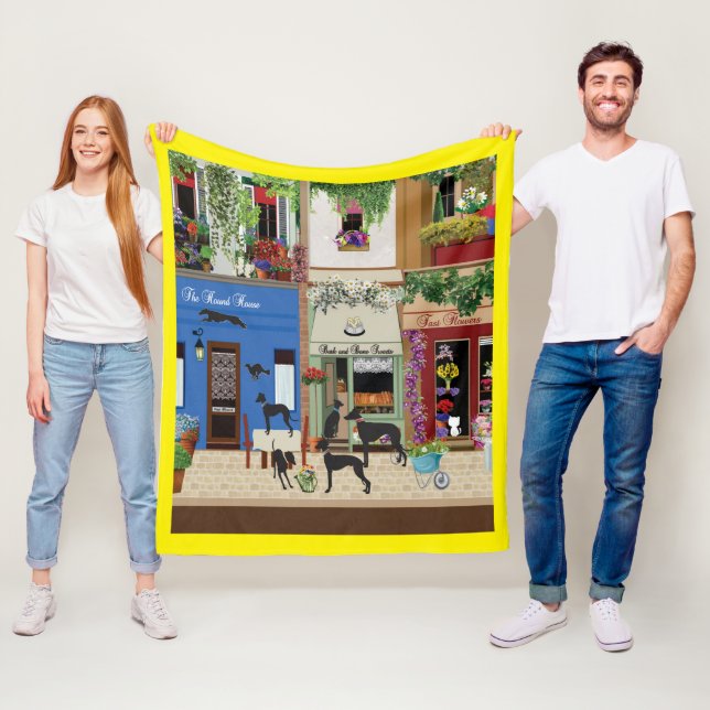 Sighthounds - Hound Day Out V2 Fleecedecke (Beispiel)