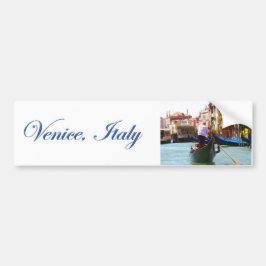 Sightseeing by Gondola Venedig Italien Autoaufkleber