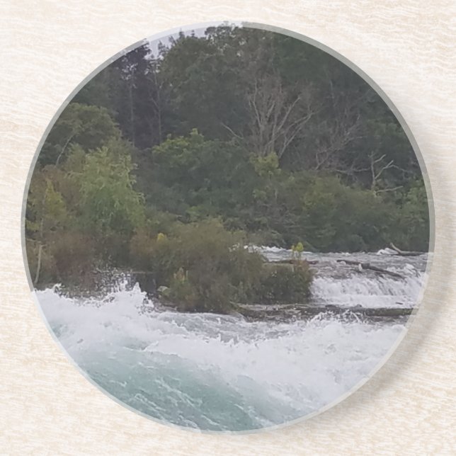 Sightseeing in Niagara Falls Getränkeuntersetzer (Vorne)