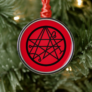 Sigil of the Gate Necronomicon Ornament Aus Metall