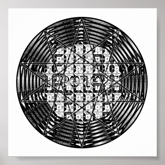 Sigil of the Great King of the Earth - ICZHIHAL Poster (Vorne)