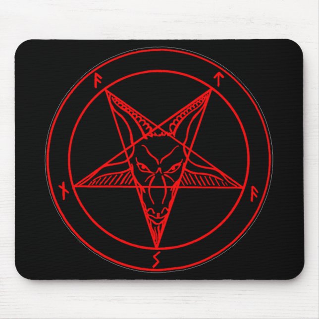 SIGIL VON BAPHOMET MOUSEPAD (Vorne)