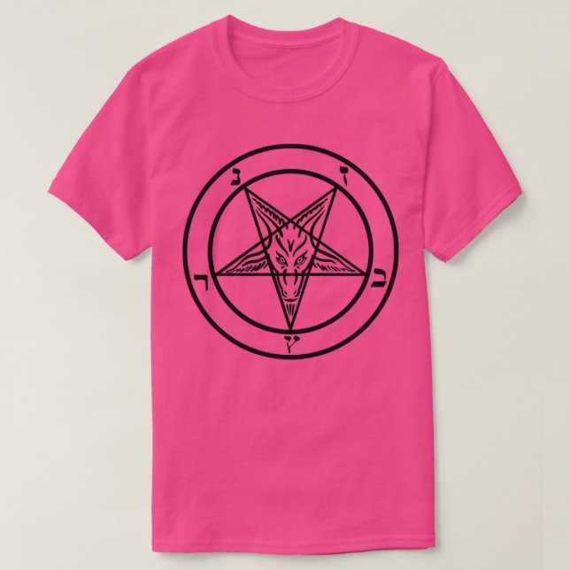 Sigil von Baphomet  T-Shirt (Design vorne)