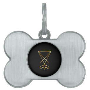 Sigil von Lucifer- A Symbol von Satanism Tiermarke