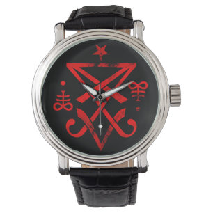 Sigil von Lucifer Armbanduhr
