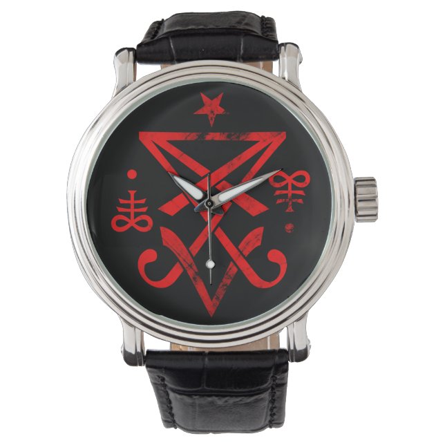 Sigil von Lucifer Armbanduhr (Vorderseite)
