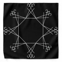 Sigil von Lucifer Kompass-RoseBandana