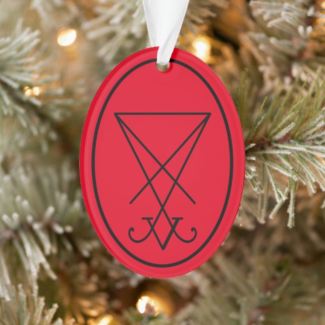 Sigil von Lucifer Ornament (Baum)