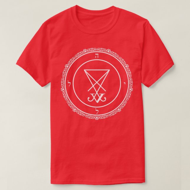 Sigil von Lucifer T-Shirt (Design vorne)