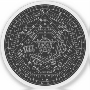 Sigillum Dei Aemeth (weiß) Aufkleber