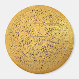 Sigillum Dei Siegel of God Angelic John Dee Diagra Magnet