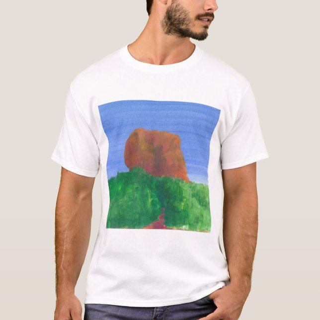 Sigiriya Felsen T-Shirt (Vorderseite)