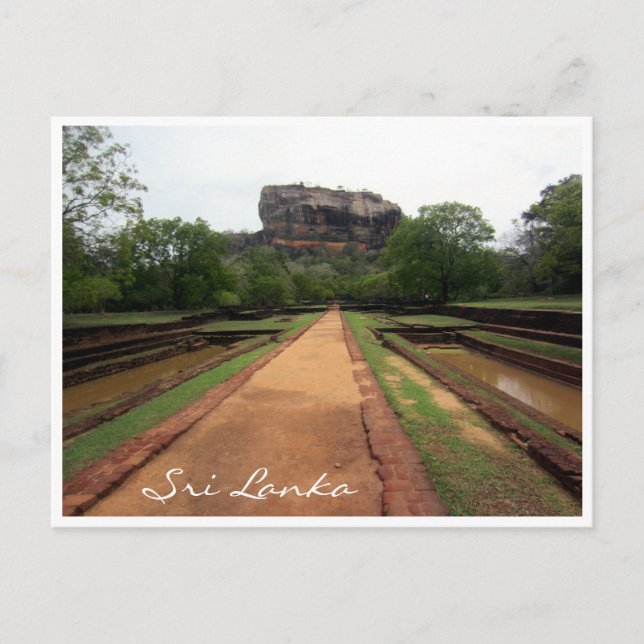 Sigiriya Postkarte (Vorderseite)