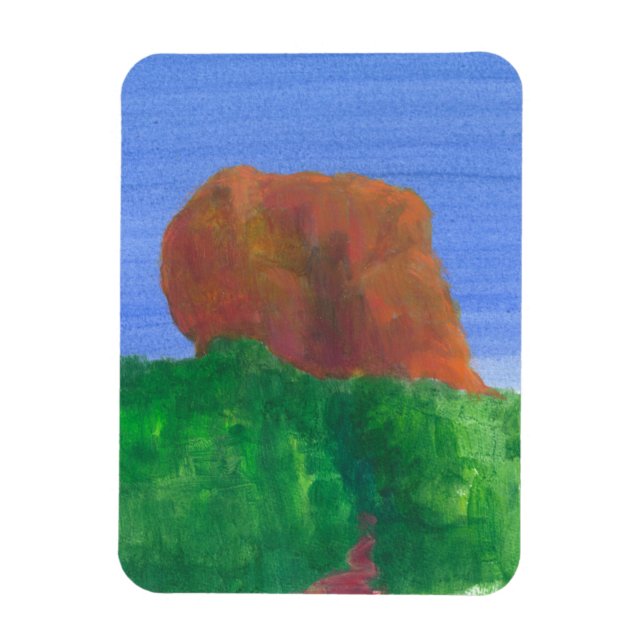 Sigiriya Rock Magnet (Vertikal)