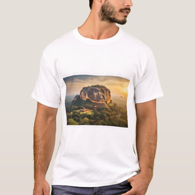 "Sigiriya Splendor: The Lion Rock Legacy" T-Shirt (Vorderseite)