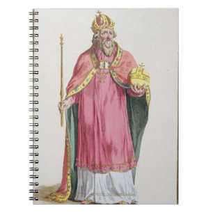 Sigismund (1368-1437) heiliger römischer Kaiser Notizblock